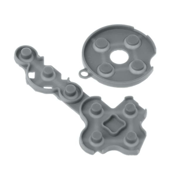 Ledende gummi silikonepuder til Microsoft til 360 trådløs controller kontaktknap D-Pad reparationsdele tilbehør