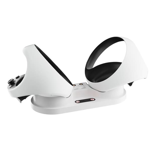 Multifunksjonell kontrollerladestasjon for PS VR2-håndtak og displaystativ