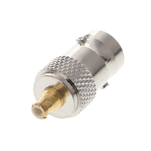 BNC hun-jack til MCX han-stik lige RF coax koaksial konnektor adapter
