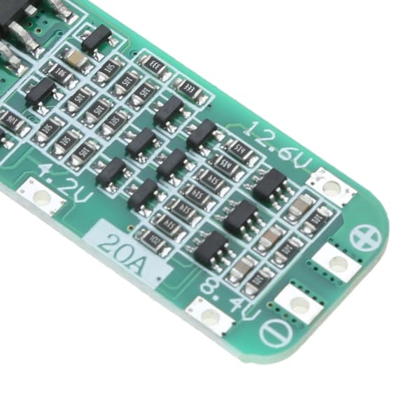 3S 20A 12.6V Li-ion Cell BMS Batteriskyddskort Litiumbatteriskydd
