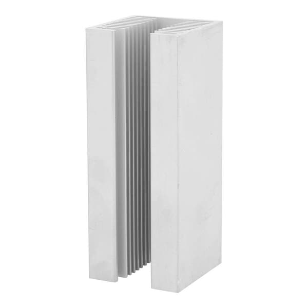 40x40x100 Aluminium Køleplade Varmestyring Til Elektronik CPU Modul LED Lys