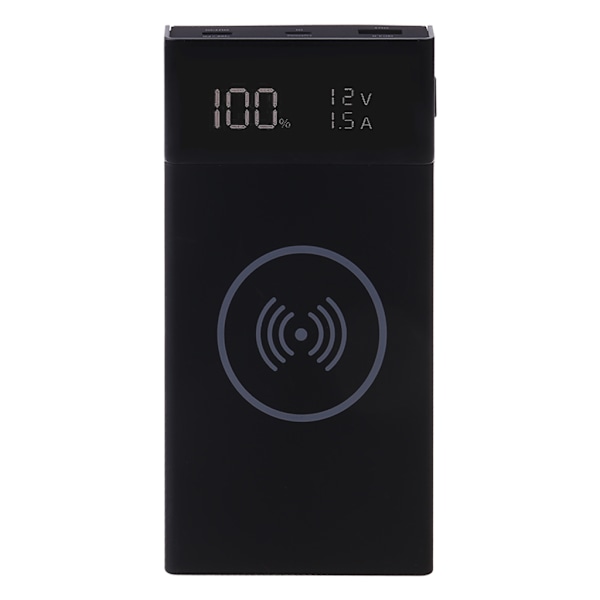 Snabb Laddning 18650 Powerbank 3.0 Typ C Fodral Batteriladdningsförvaringslåda Trådlös Powerbank Extern Batteribank White