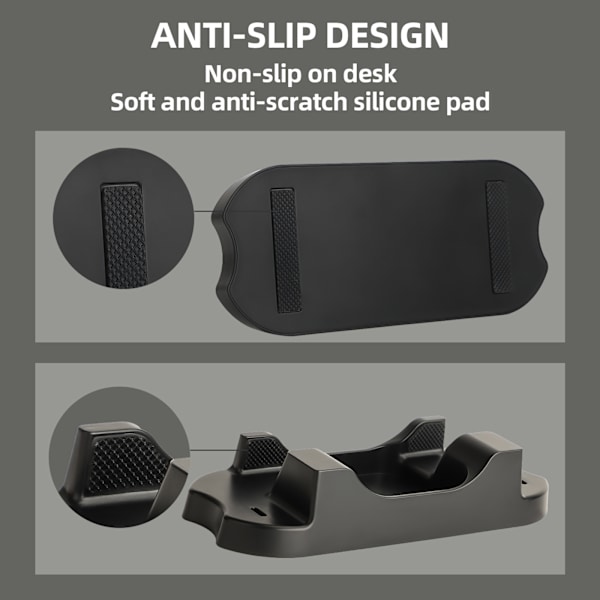 Spelkonsolhållare Dock Hyllor Display för Steam Deck Mobiltelefon Surfplatta