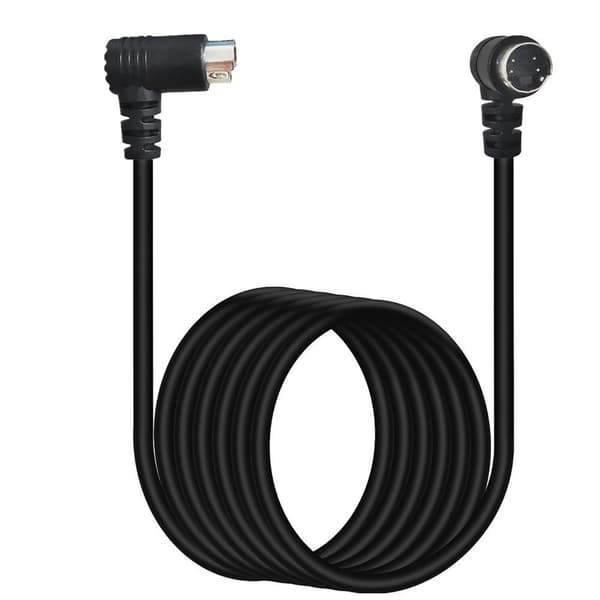 Mini Din 4 Pin Han til Han S-Video Kabel Stikledning til Videokameraer Bærbare Computere 0.5m Straight head