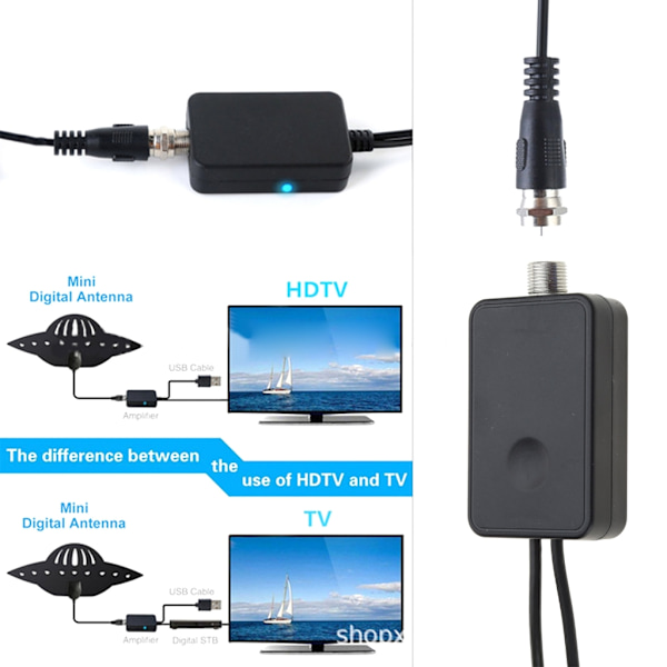 F-kontakt TV-antennförstärkare Signalförstärkare Linjär Polarisering