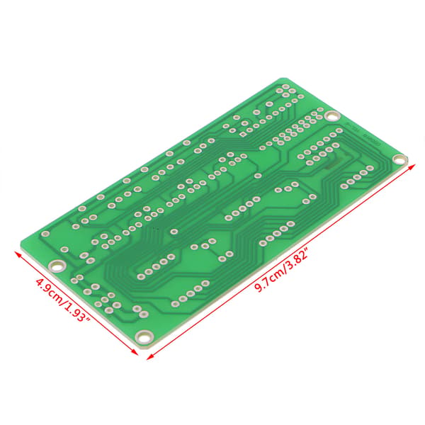 C51 Digital Elektronisk Ur-sæt 6 Bits Elektroniske Dele og Komponenter Gør-det-selv-sæt