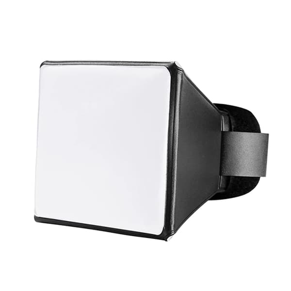 Blitzdiffusor Reflektor Softbox Professionel Mini Fotodiffusor Blødt Lysboks til de fleste mærker Digitale Kameraer Black