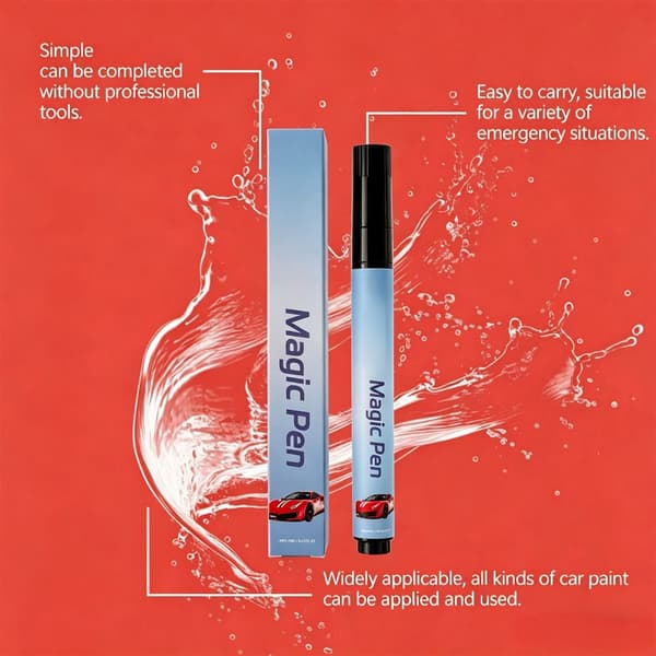 Bil ridse reparation maling pen 5 ml maling vedligeholdelse pen til ridsefjernelse universel bil ridsefjerner