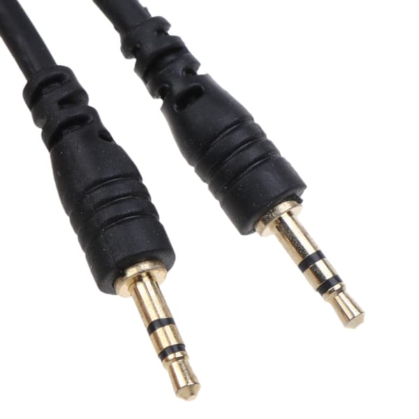 2,5 mm stereo lydkabel forlænger han til han sammenfiltringsfrit kabel til hovedtelefoner