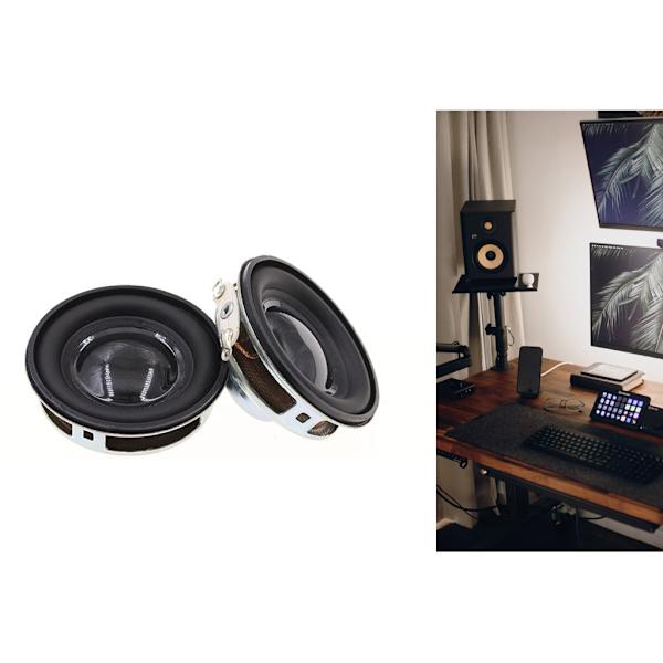 Högtalarsats 1.5'' Högtalare Fullt Frekvensområde 4ohm 3W DIY-Ljud