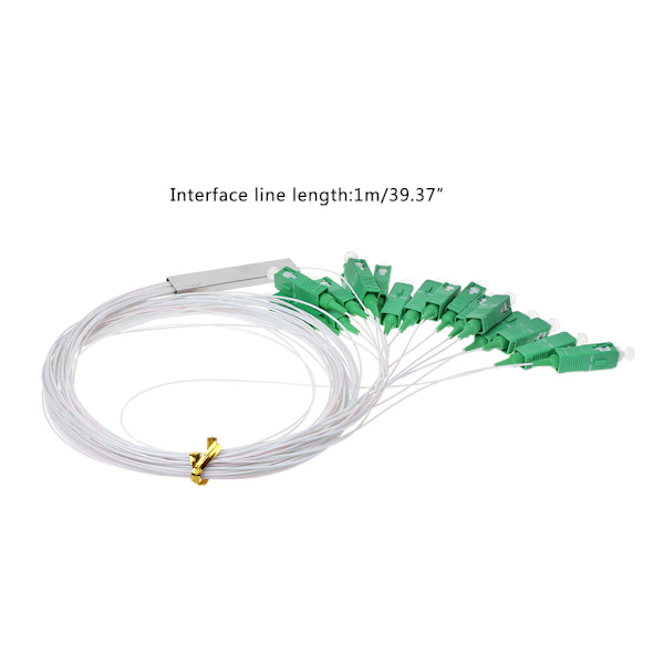 SC/för APC 0,9 mm 1x16 Differentials Mini Blocklös Kontakt Optikfiber PLC Spli