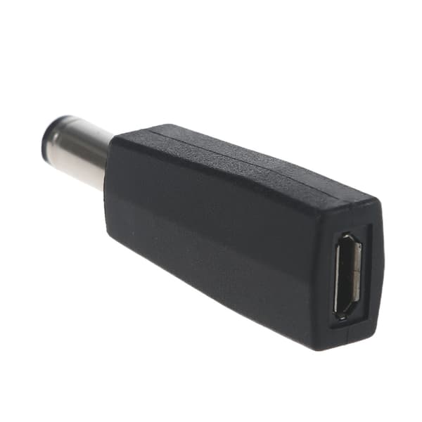 Micro USB Hunn til 5.5x2.1mm 4.0x1.7mm Hann Adapter 5V for LED Lys Ruter