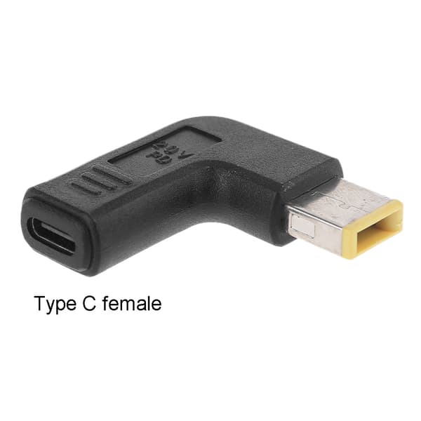 For Thinkpad USB Type-C Hun til Firkantet for DC Han Konverter USB-C Adapter