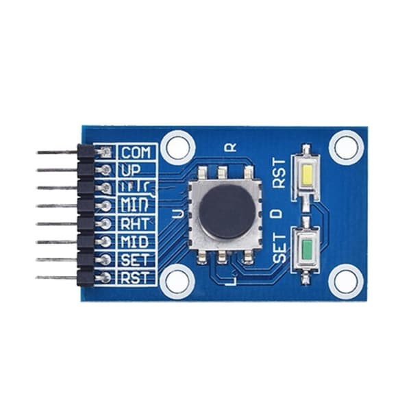 5-vejs Navigationsknapmodul Multidirektionel Til Menubrowsing Joystickmodul Blue