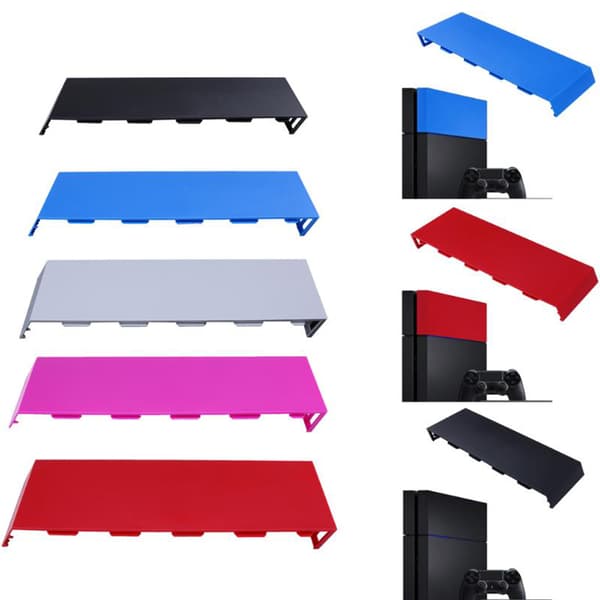 Erstatningsdeksel for konsoll Solid Matt HDD-brønn Harddiskdeksel for skall til etui for konsoll Black