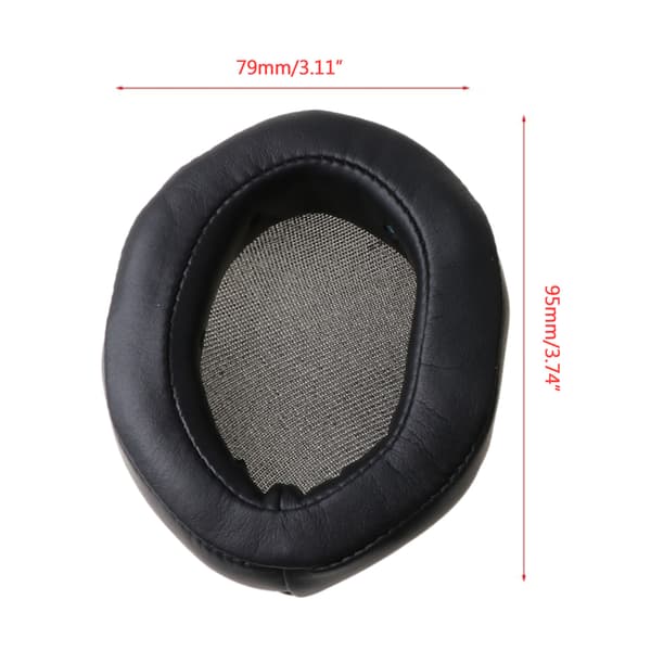 Erstatnings-headset ørepuder til V-Moda Crossfade 2 trådløse hovedtelefoner Black Ear pads