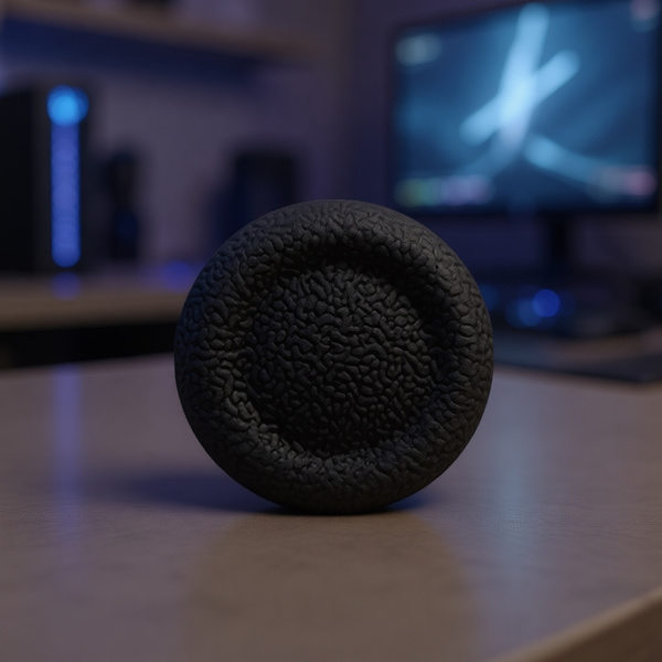 Erstatnings Joystick TPE Hætter Gaming Tilbehør til Spilcontroller White