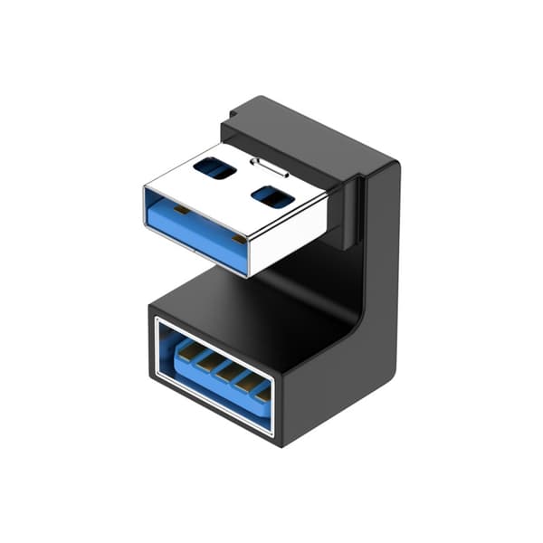 USB 3.0 Han til Hun Adapter Konnektor USB 3.0 Header 180 Grader Op Ned