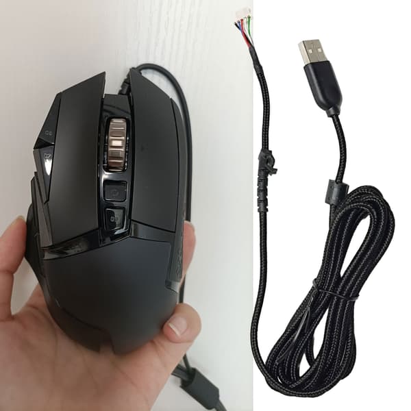 USB-musopladerkabeludskiftning til G502-gamingmus