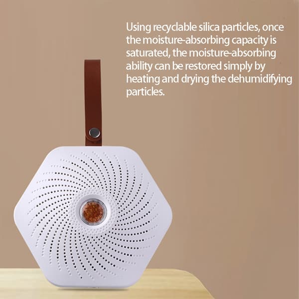 Fuktabsorberende sirkulerbar avfukter elektrisk fuktabsorberende maskin White