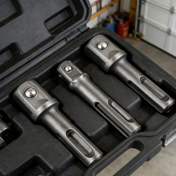 3 stk. skaft elektriske bitadaptere borehammerkonverter til hurtigt bitskift