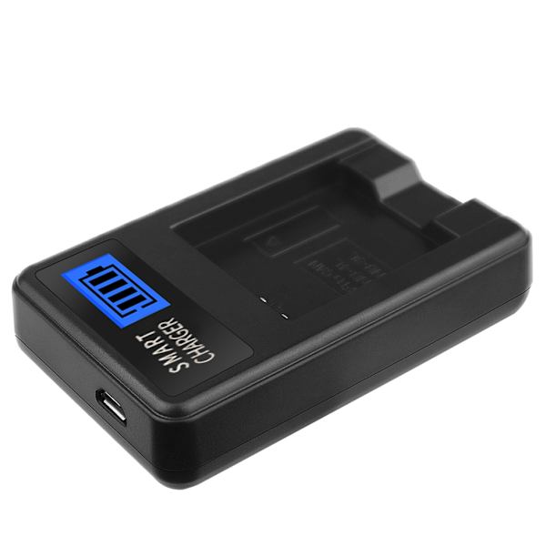 Praktisk NB4L LCD-skärm USB-laddare för 50 55 60 65 80 Kamerabatterier
