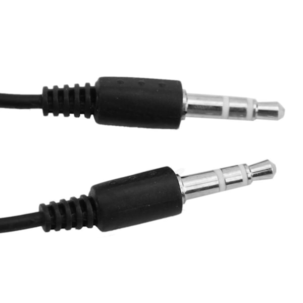 3,5 mm Aux-kabel, hane till hane, förvirringsfri, 2 m lång, för Ca