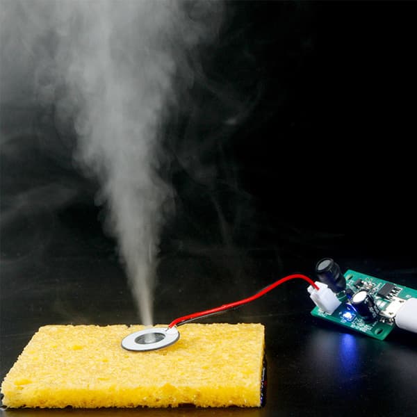 USB ultralydsfukter tåkeprodusent keramisk forstøvertransduser + PCB-modul