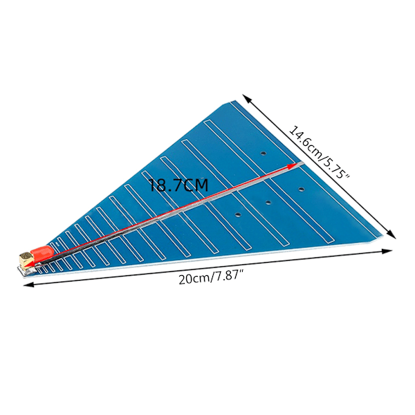 Högpresterande bredbandsantenn Säkerhetsbandsriktad antenn Mindre än 5W