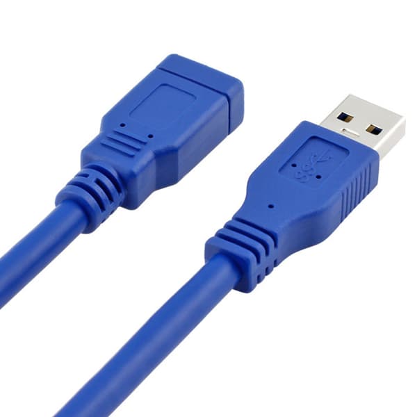 30/50 cm USB 3.0 forlængerkabel hurtig hastighed 5 Gbps datasynkronisering han til hun-stik til computerudstyr 0.3m