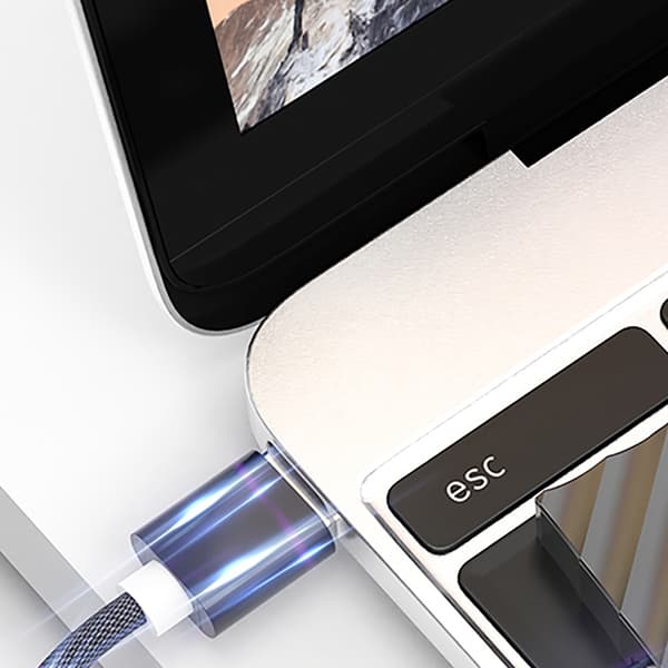 USB 2.0 Forlengelseskabel Hann til Hann Forlengerkabel 480 Mbps for Forlengelse Silver 1m
