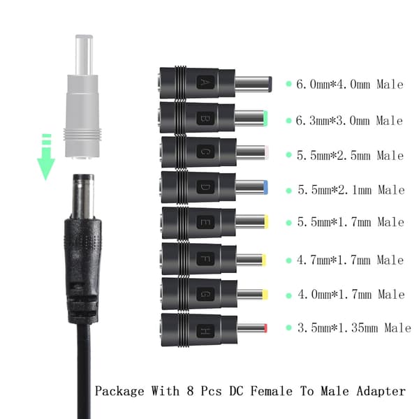 USB til DC-adaptere 5V 9V12V opladningskabel strømkabeladapter til routerhøjttaler null - Adjustable 9 12V lin