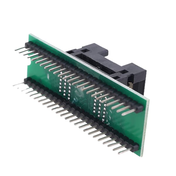 TSOP48 Til DIP48 Dobbel Kontakt Gullbelegg Universal IC Programmerings Sokkel Adapter