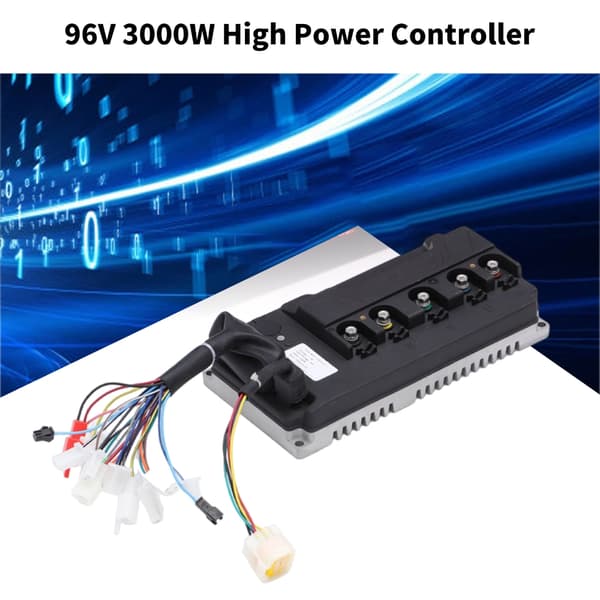 3000W 96V Motorcontroller Sinusbølger Motorhastighedscontroller til Elcykel