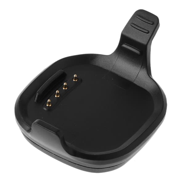 Klokkeladerholderbrakett for Forerunner 10/15 ladeadapter Black S