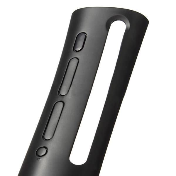 Frontplade til udskiftning af kabinet til X-BOX 360 Fat Black