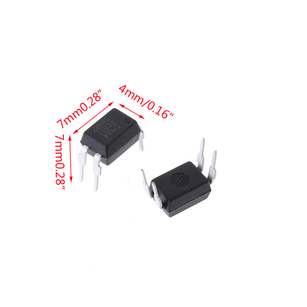 50 stk. PC817 PC817C PC817/C PC817 LTV817 K1010B Optokobler for Sharp