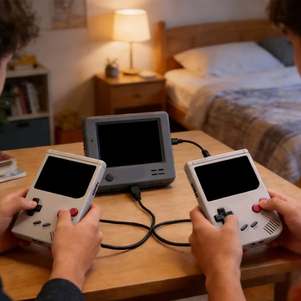 Premium Game Link-kabel understøtter to-spiller-drift 1,8 m til spilkonsol