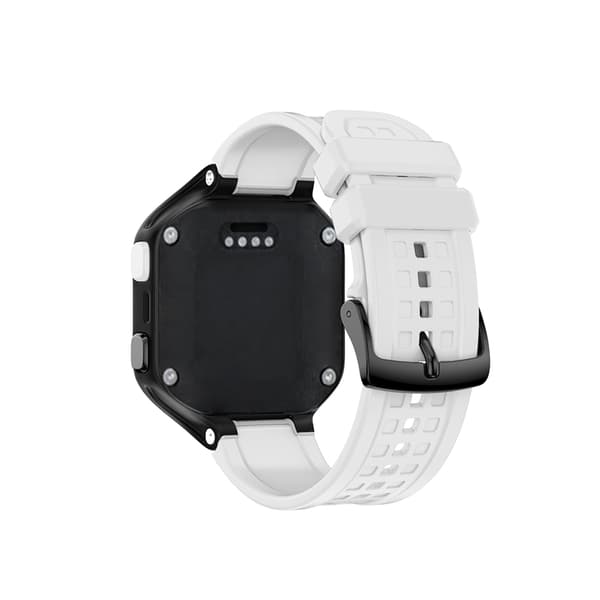 Silikonerem til Forerunner 25 Herre Slidstærk Urrem Blødt Armbånd Black