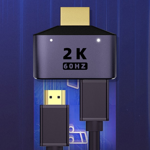 1X2 HDMI-kompatibel Splitter-kit med strömförsörjning, 2 portar, 1 in 2 ut - 2 Strömförsörjda splittrar