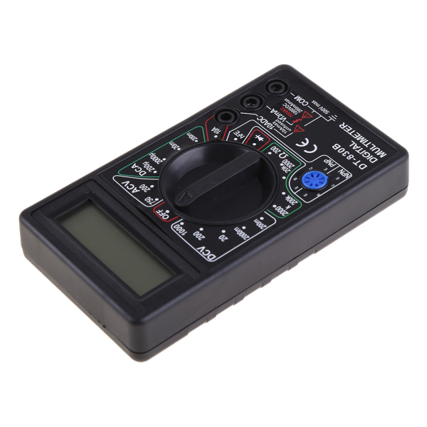 DT-830B Multimeter LCD Auto Range Digital Voltmeter Ohmmeter Volt Tester
