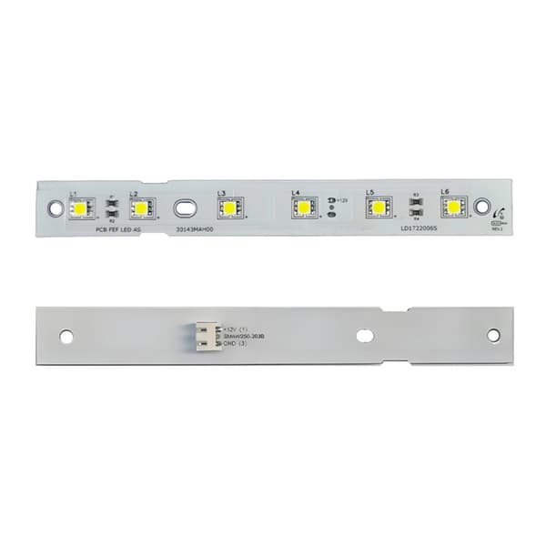 Køleskabets belysningspanel Køleskabsbelysningspanel til WDT2513G husholdningsapparater 2pc