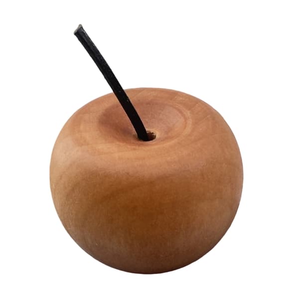 Epler Form Eterisk Olje Diffuser Naturlig Tre Hjem Bil Duftende Ornament Dekorasjoner 1