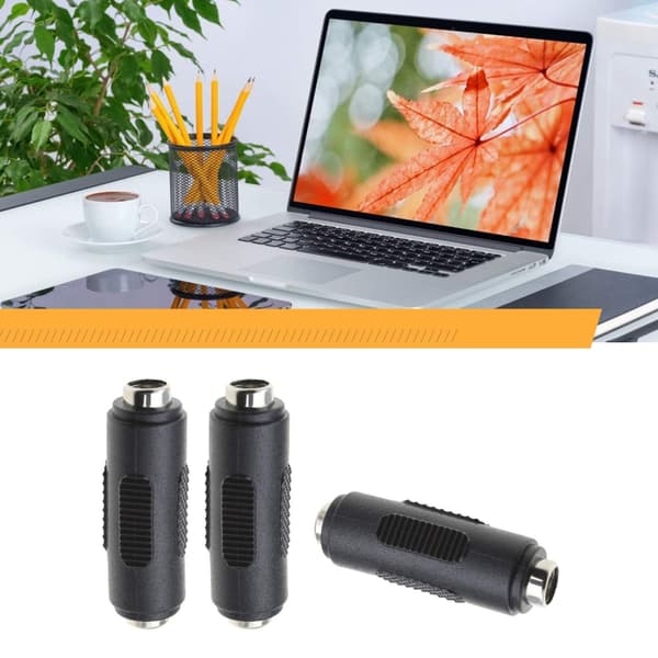 Hun til hun strømkobler DC5.5x2.1mm lang version til CCTV LED-lys 10