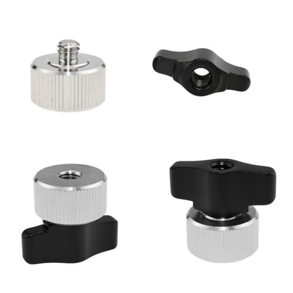 Presis T-spor Knott M5 M6 1/4 3/8 Gjengede Mutterhåndtak Forbedrer Trebearbeidingsopplevelsen null - M6 interface