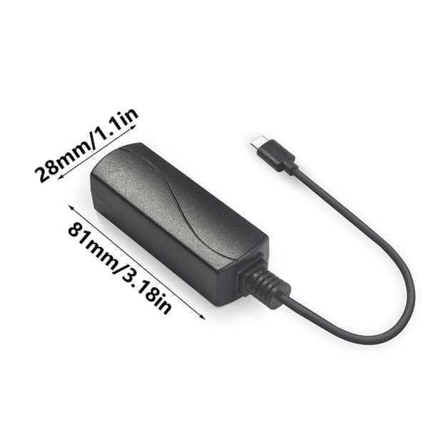 USB C - Ethernet -sovitin Internet-sovitin 10/100 Mbps:n nopeudella puhelimille ja tableteille