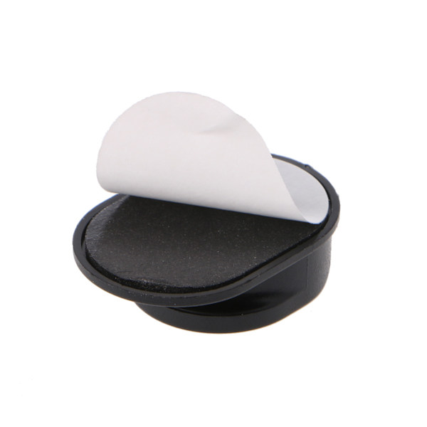 Bilfäste Klibbig Hållare Hook För 360˚ Rotation Finger Ring Mobiltelefon Stativ White