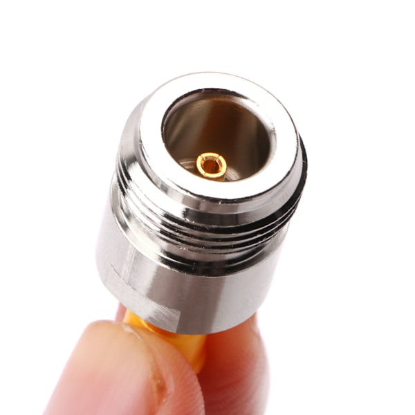 N-kontakt Hon till Hon Jack SMA Linje Plugg Koaxialkontakt Koppling Adapter RF