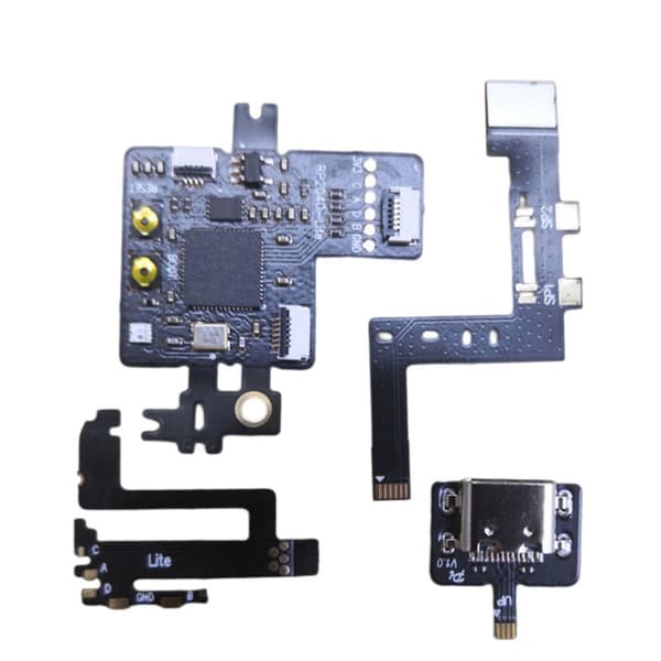 Oppgraderbar CPU-kabelbrikke Erstatning Spillkonsoller Oppgraderinger Programmerbar Kabelbrikke Erstatning Egnet for Rp2040 Lite null - Lite rp2040
