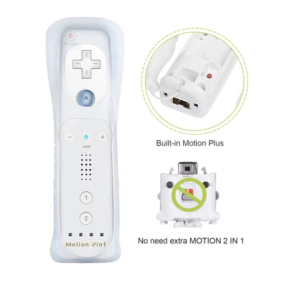 For fjernkontroll + Nunchuck White